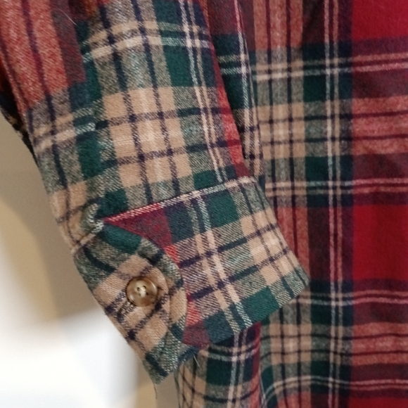 Pendleton Long/Tall Men's Classic Wool Plaid Button Front Shirt Size Large Long - Picture 5 of 7